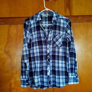 Woolrich blue flannel